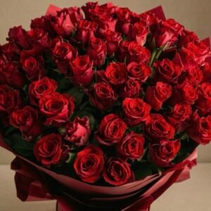 Red in red