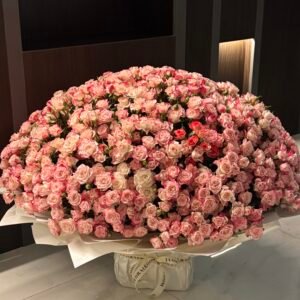 Mega double pink bouquet