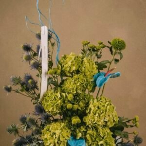 Verdant Waves centerpiece