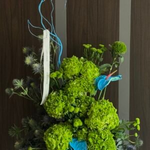 Verdant Waves centerpiece
